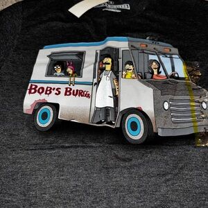 Ripple Junction Charcoal Bob's Burgers Tee